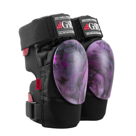 Gain Protection 'The Shield' Hard Shell Knee Pads - Purple Swirl £55.00